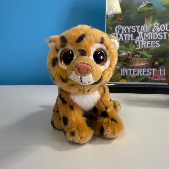 Ty Beanie Boo Freckles Leopard Plush 6” EUC Velvety Soft Stuffed Animal - Picture 1 of 5